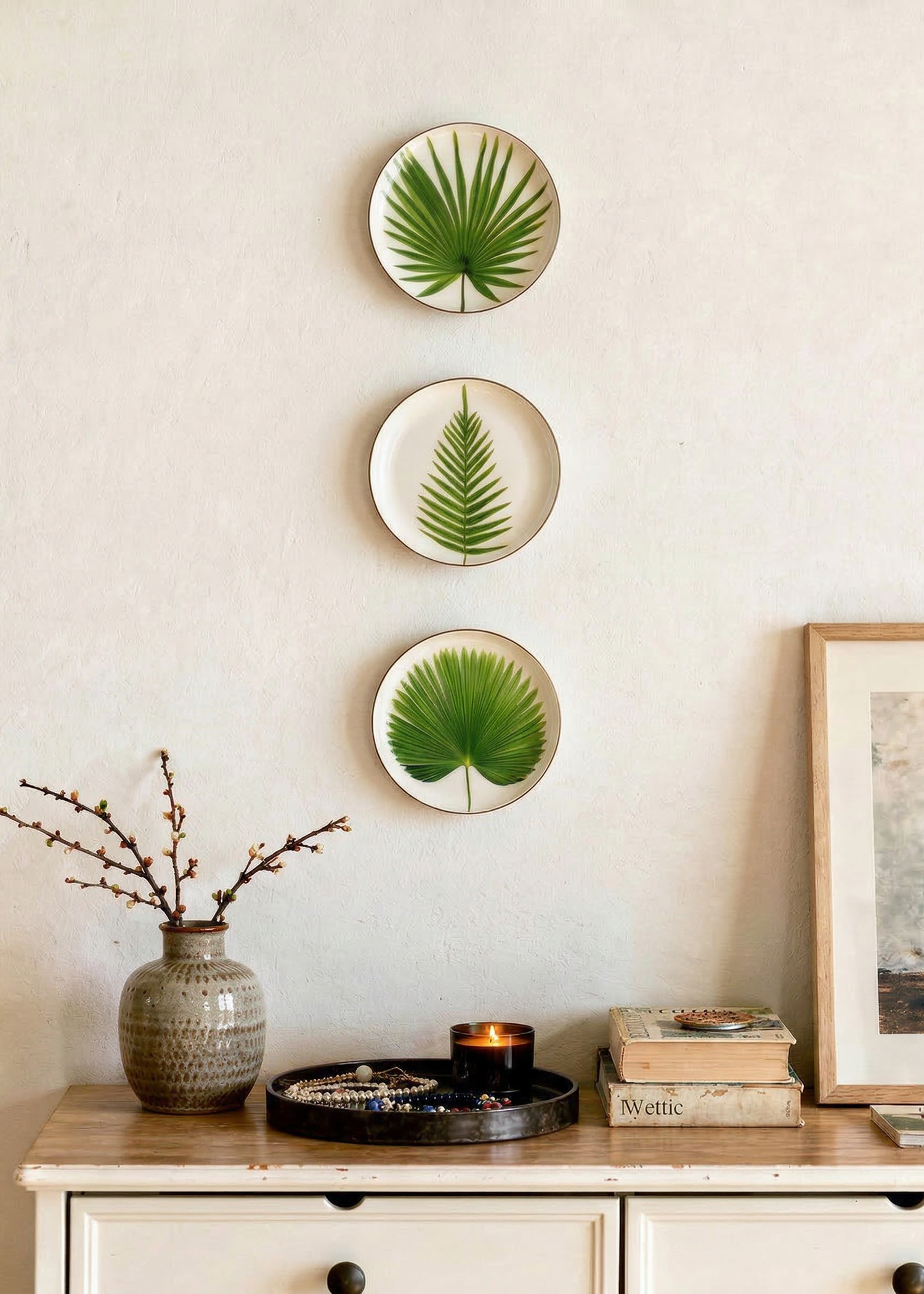 Botanic Wall Plates (Set of 3)