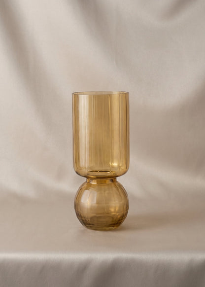 Pedestal Glass Vase – Medium
