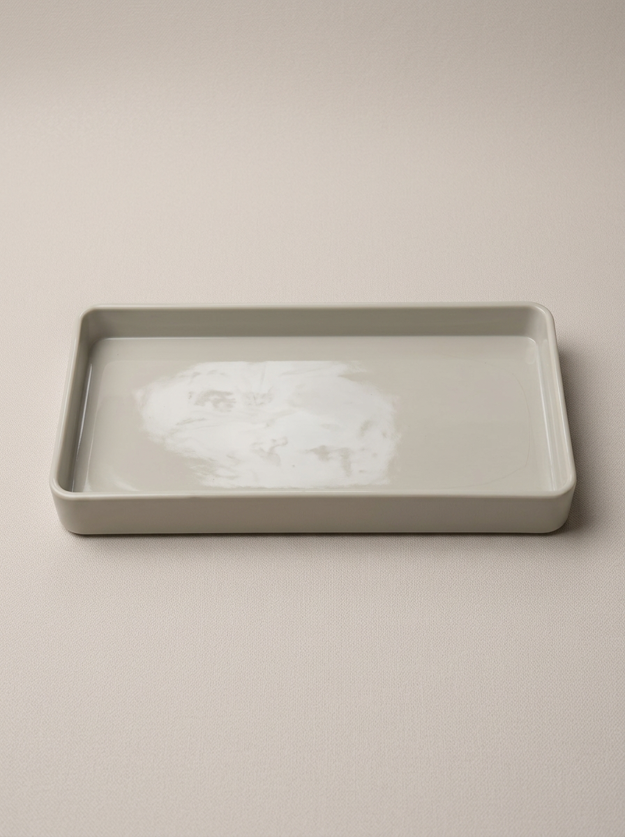 Chaton Bathroom Tray - Beige