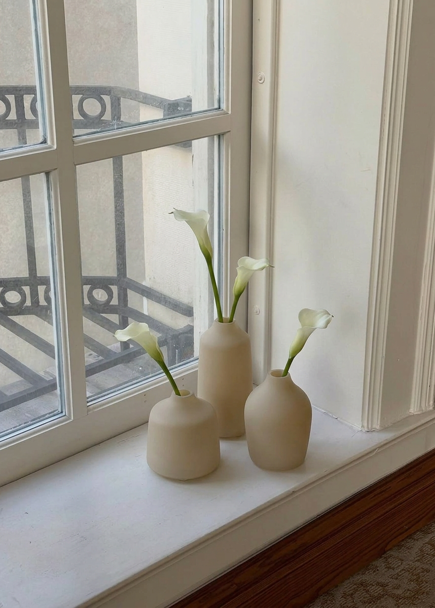 Elma Glass Vase - (Set of 3)