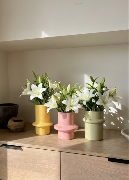 Morena Glass Vase - (Set of 3)