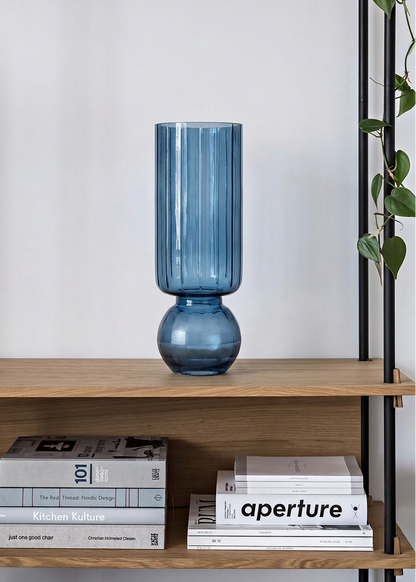 Pedestal Glass Vase – Large