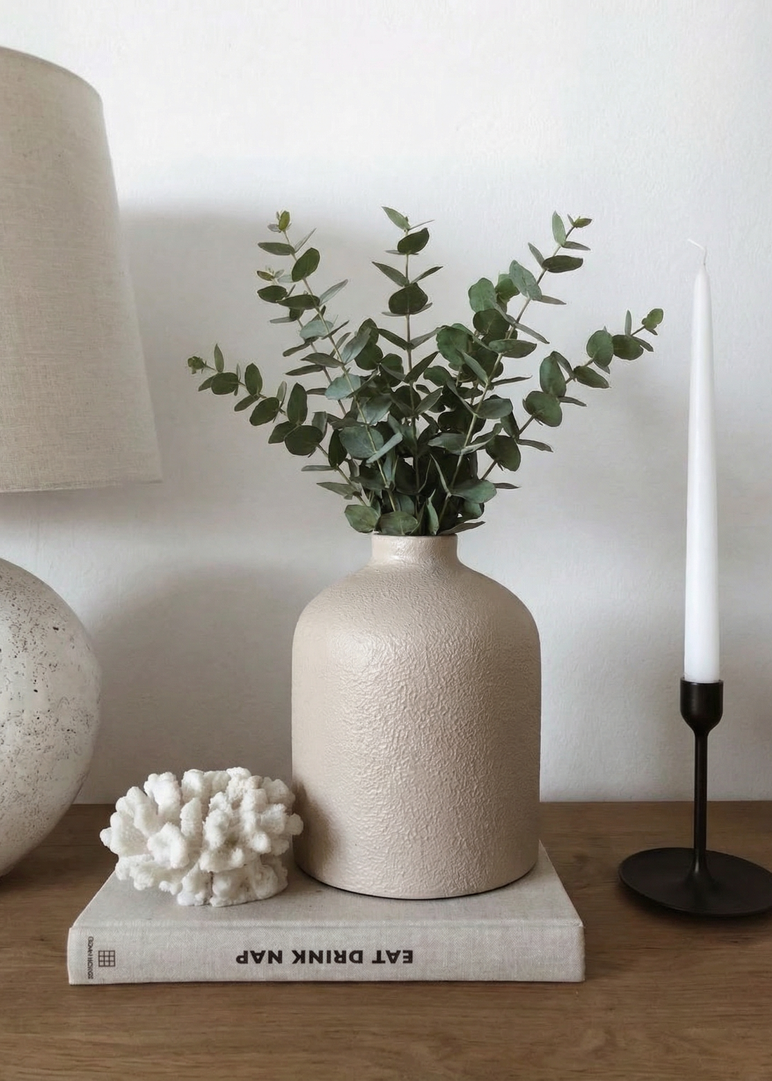 Nori Bloom Vase - Beige