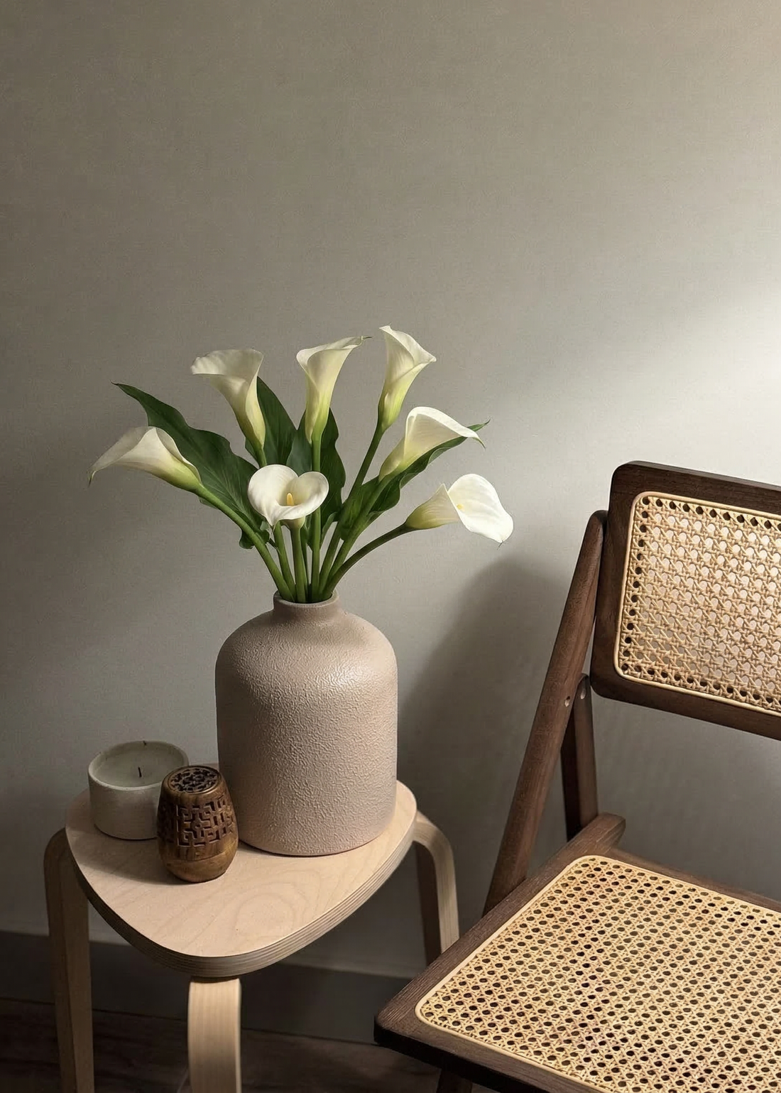 Nori Bloom Vase - Beige