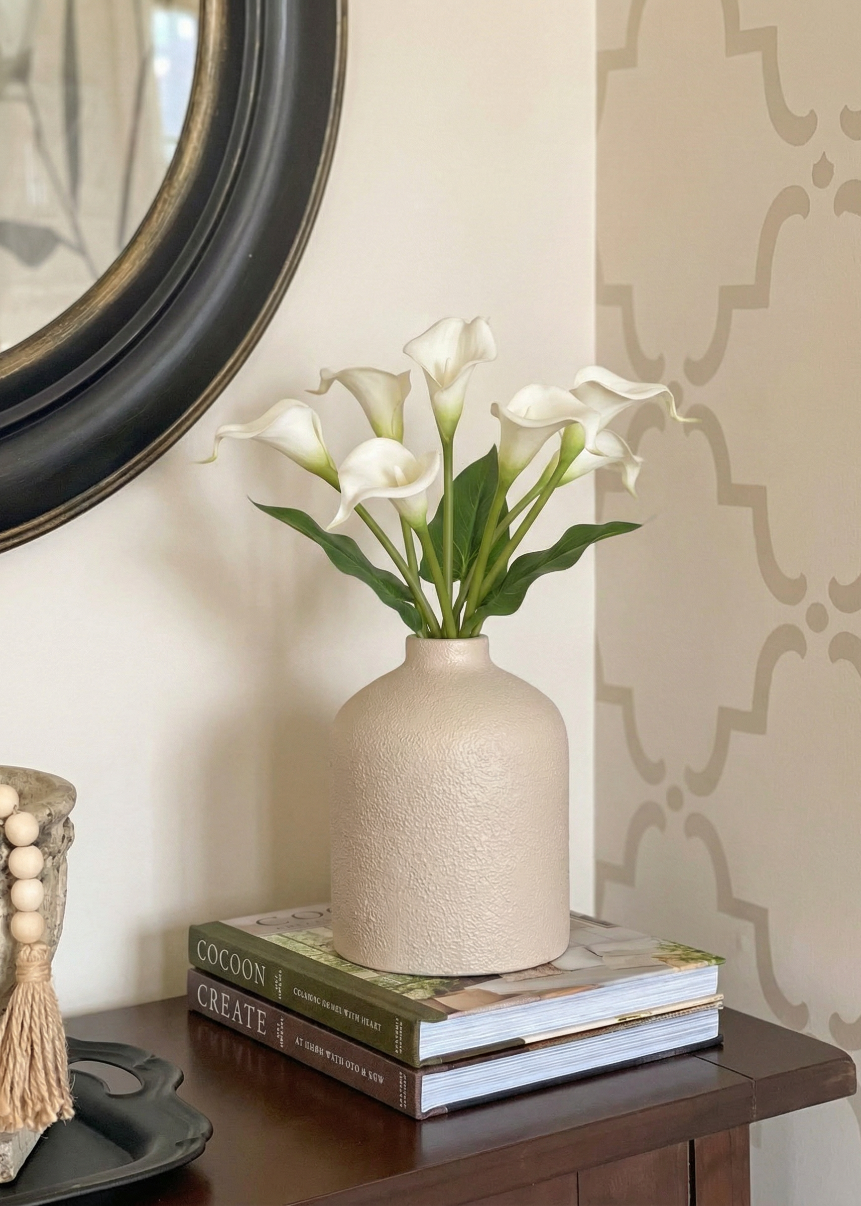 Nori Bloom Vase - Beige