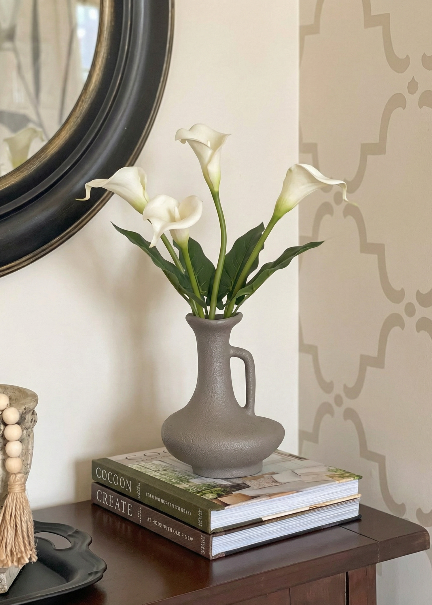 Yuki Bloom Vase - Brown