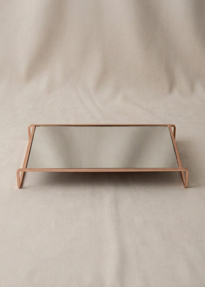 Milan Accessory Tray - Rose Gold