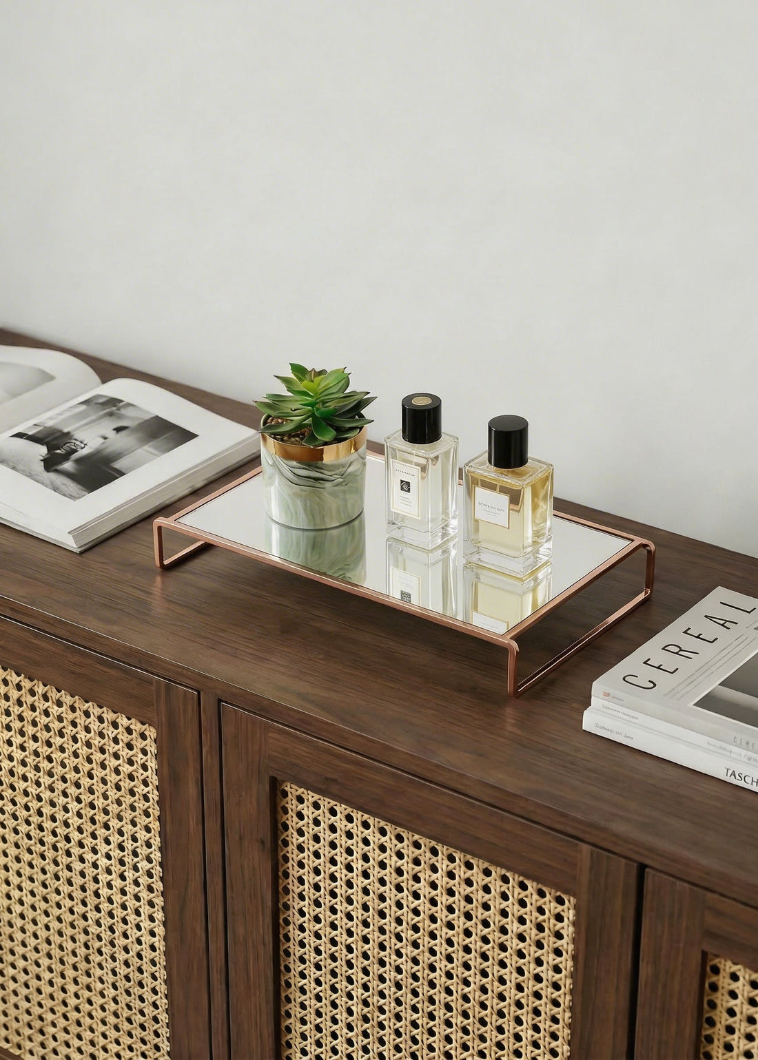 Milan Accessory Tray - Rose Gold