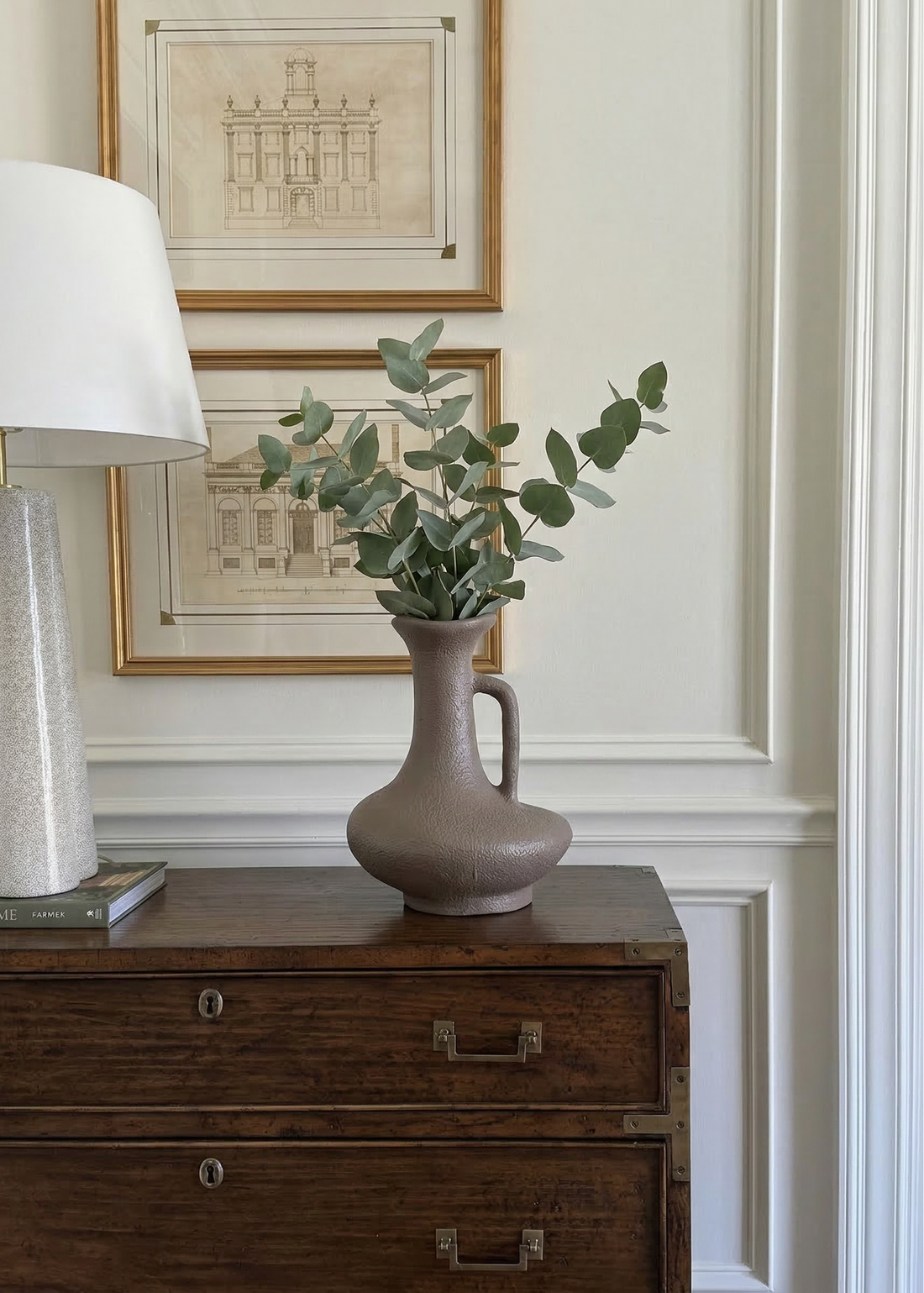 Yuki Bloom Vase - Brown