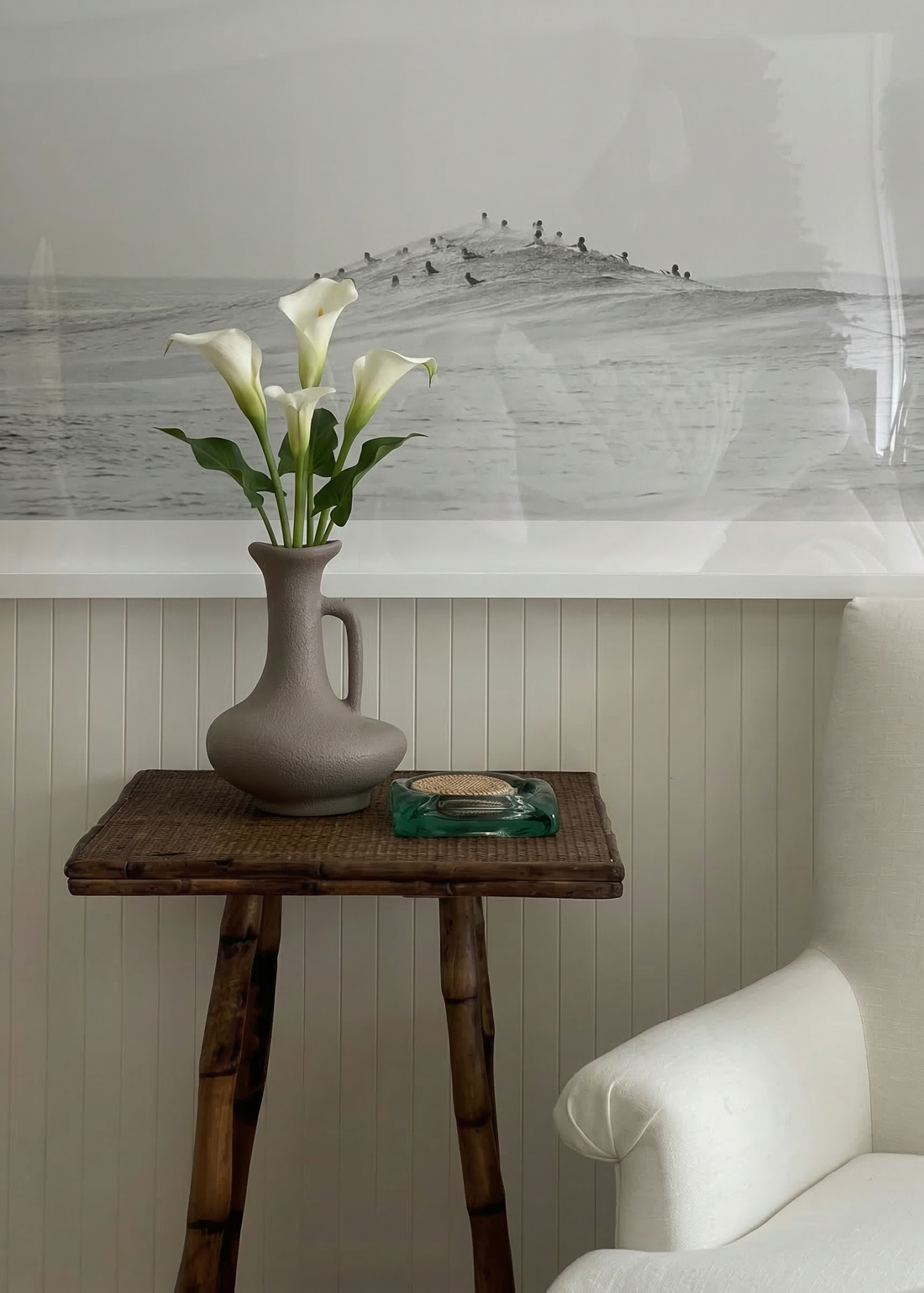 Yuki Bloom Vase - Brown