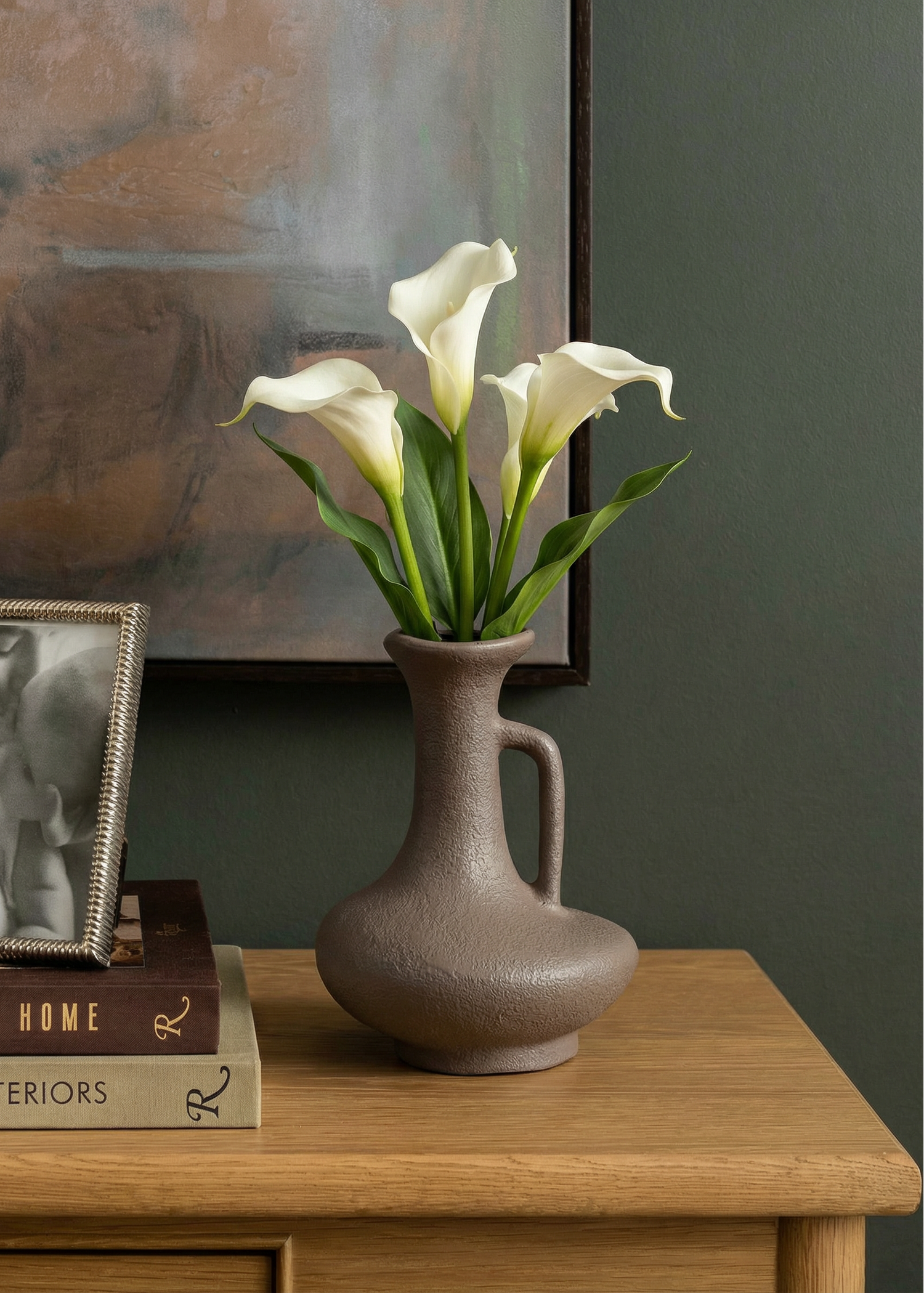Yuki Bloom Vase - Brown