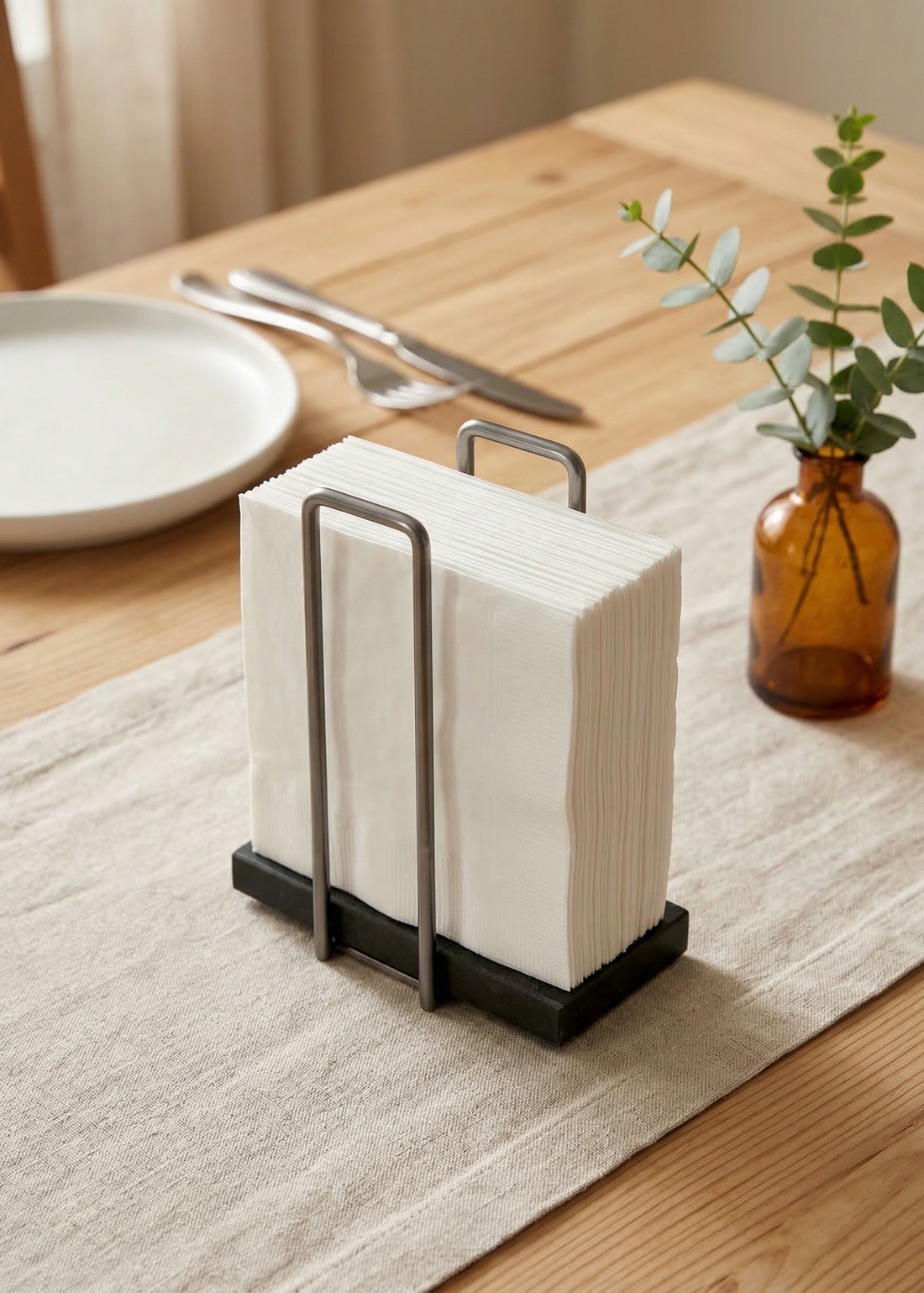 Imperial Napkin Holder - Black