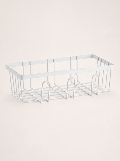 Wall Mounted Storage Shelf White