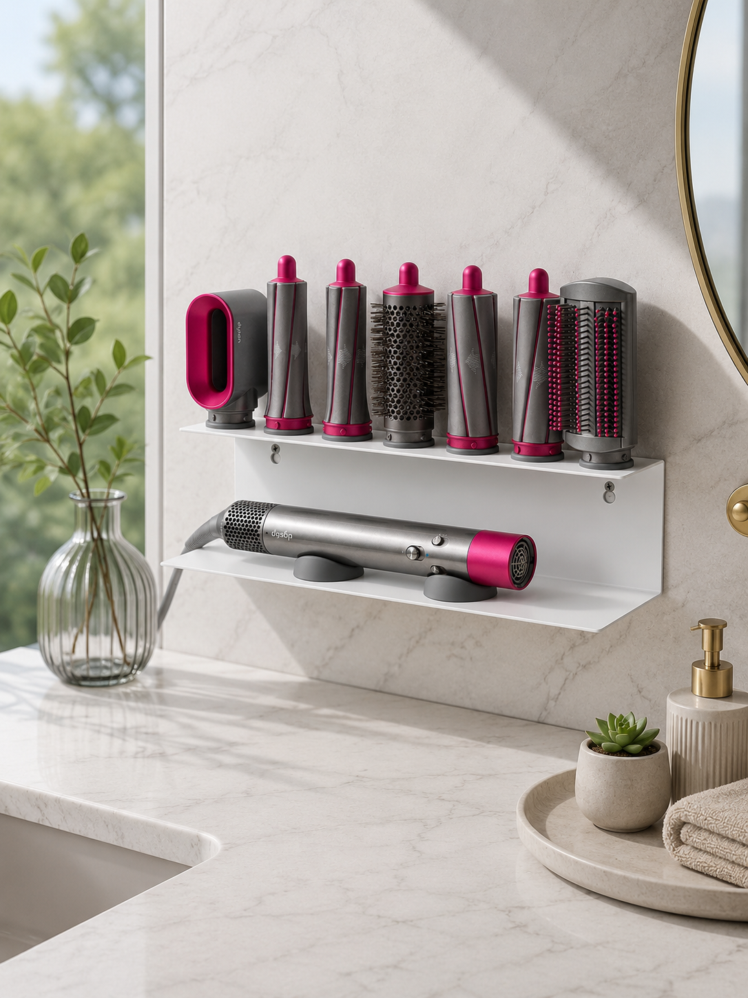 Dyson Airwrap Holder White