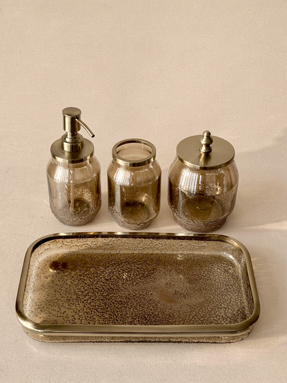 Imperium Gold Bath set - (Set of 4)