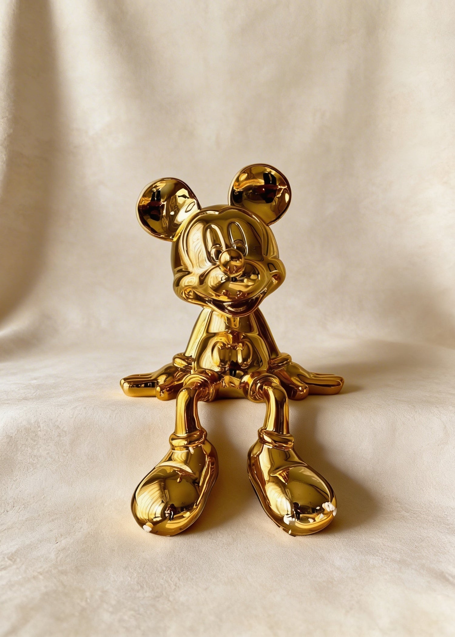 Obsidian Micky Mouse - Gold