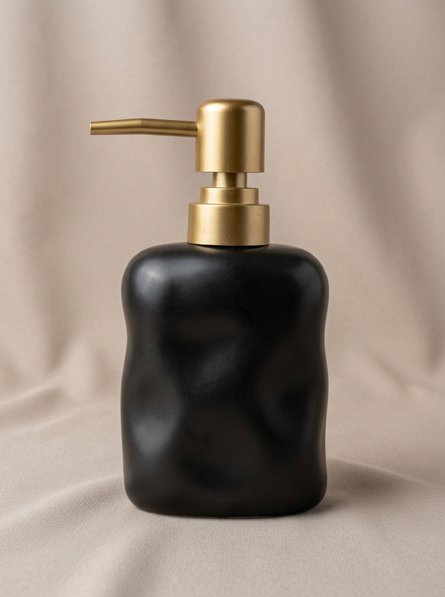 Lucent Bathroom Dispenser - Black