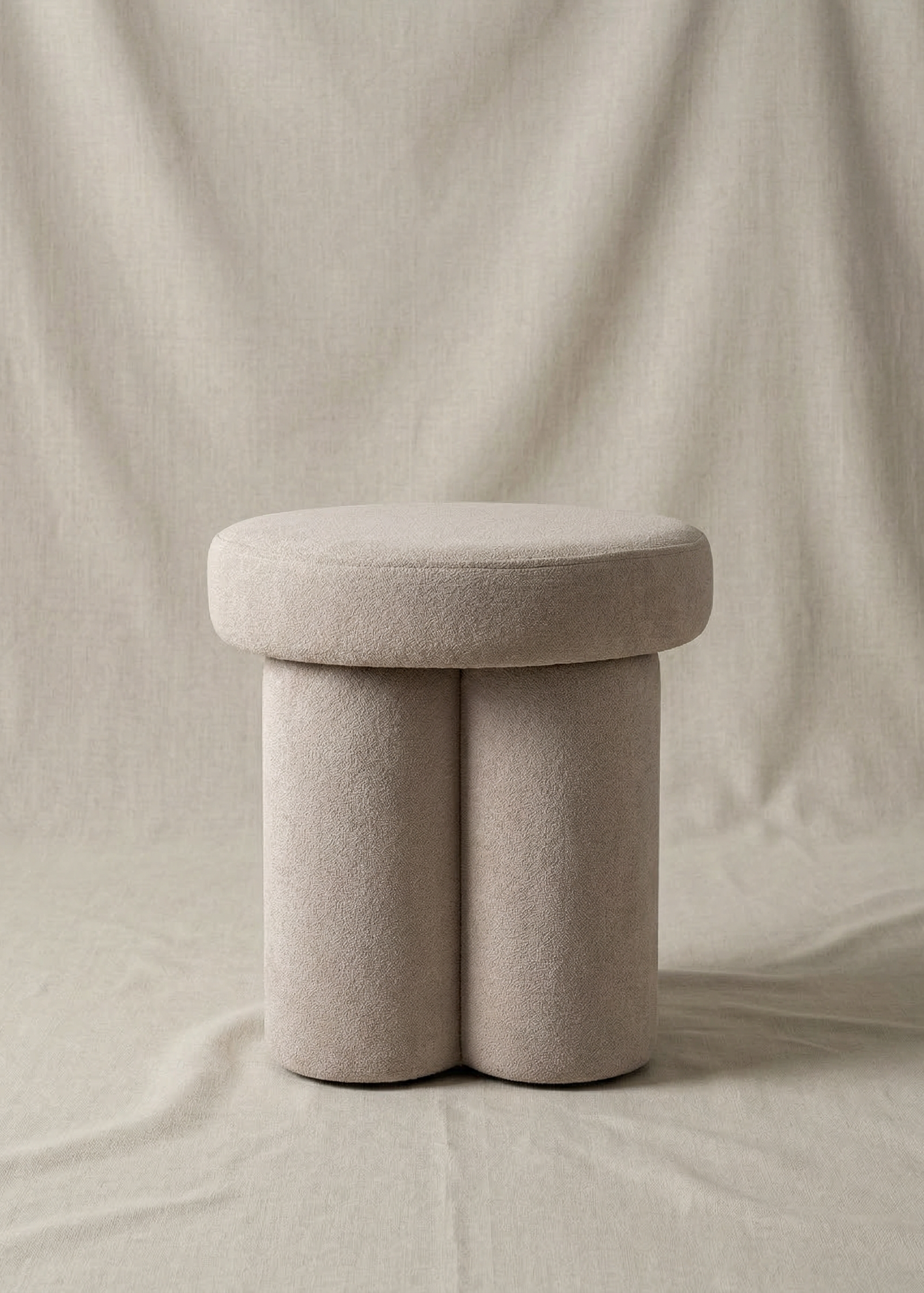 Derby Pouffe - Beige