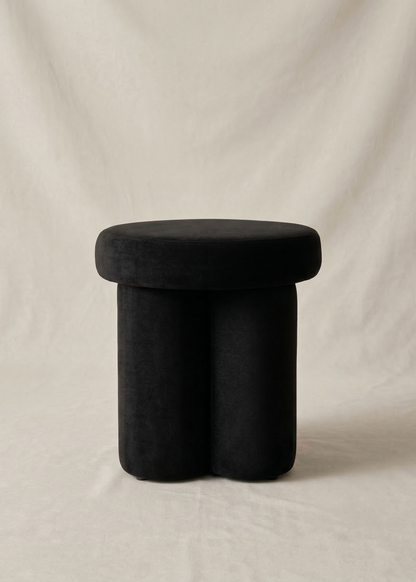 Derby Pouffe - Black