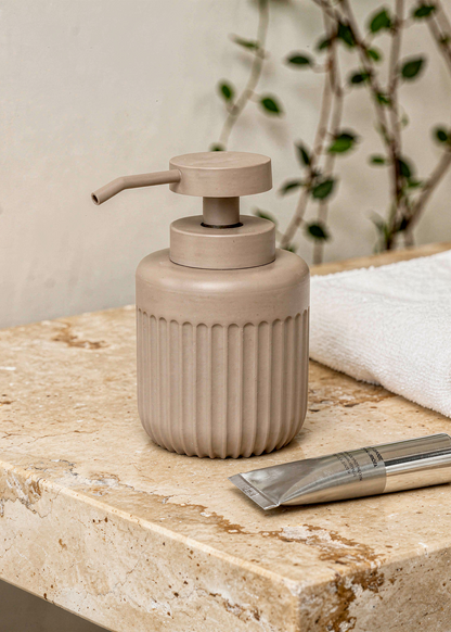 Ripple Soap Dispenser - Brown