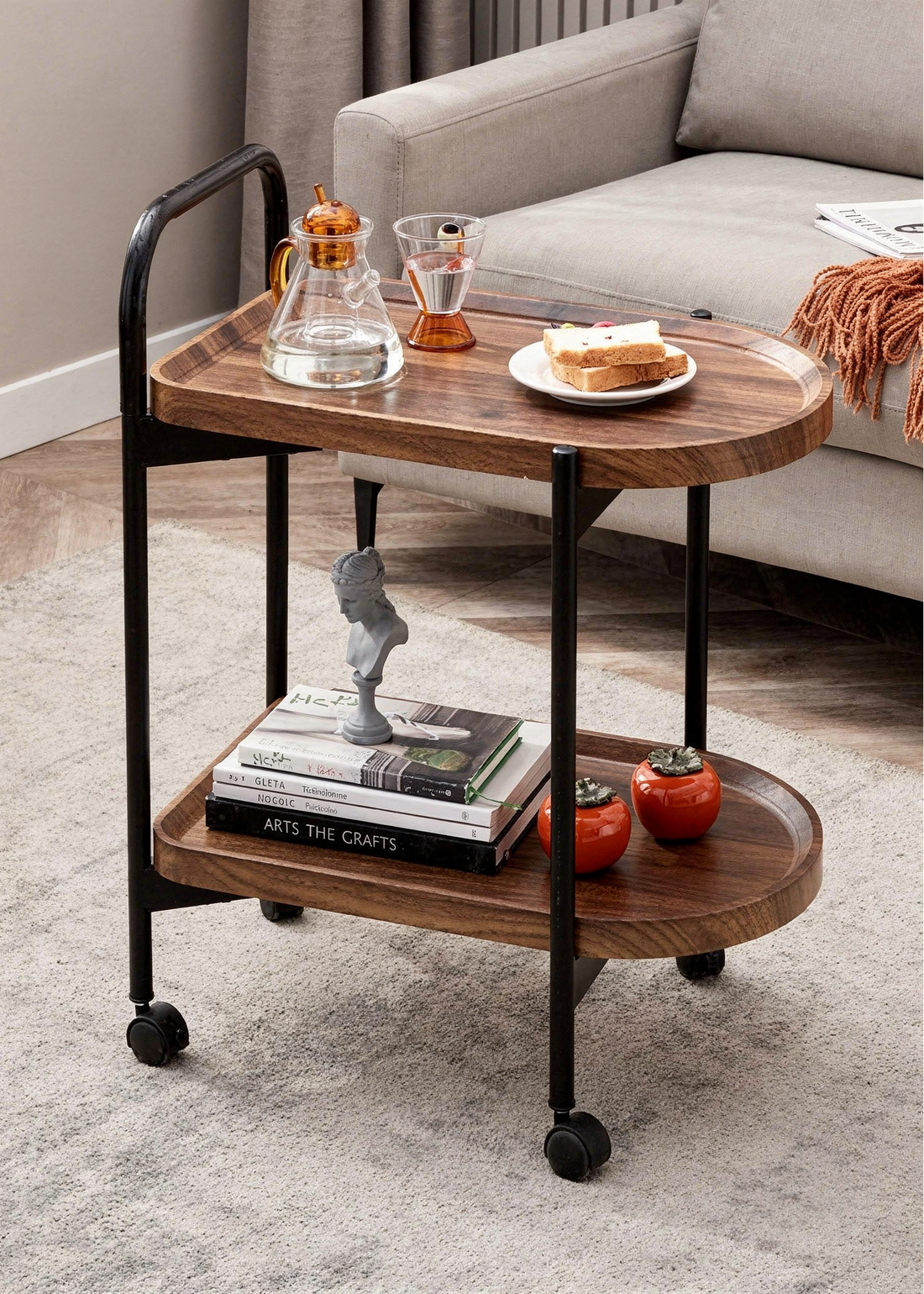 Seoul Utility Trolley - Brown