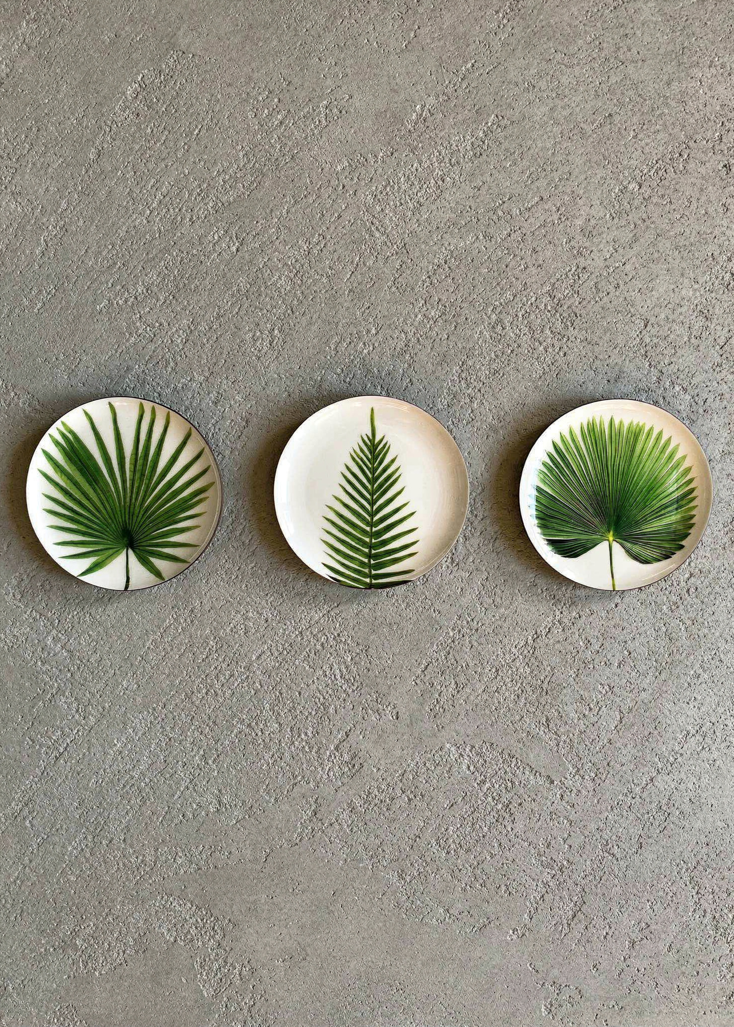 Botanic Wall Plates (Set of 3)