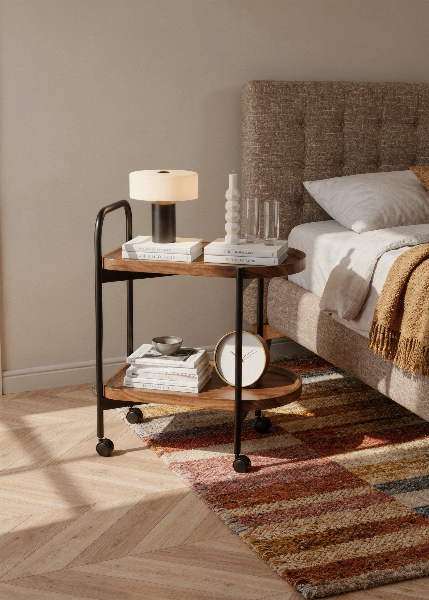Seoul Utility Trolley - Brown