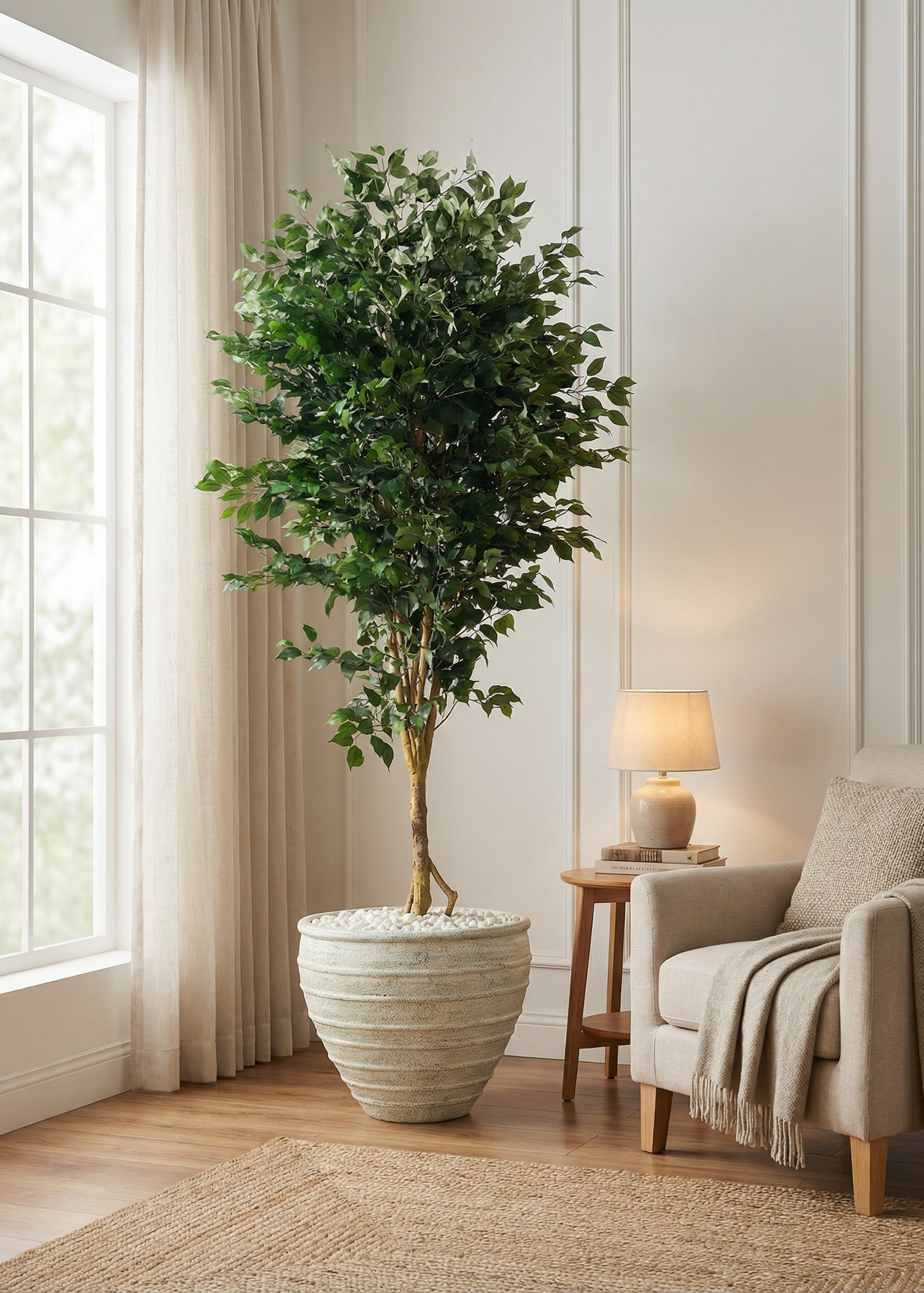 Artificial Grand Ficus Plant - 8.5 Feet
