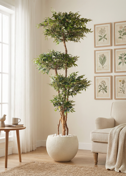 Artificial Ruscus Lush Plant - 6 Feet