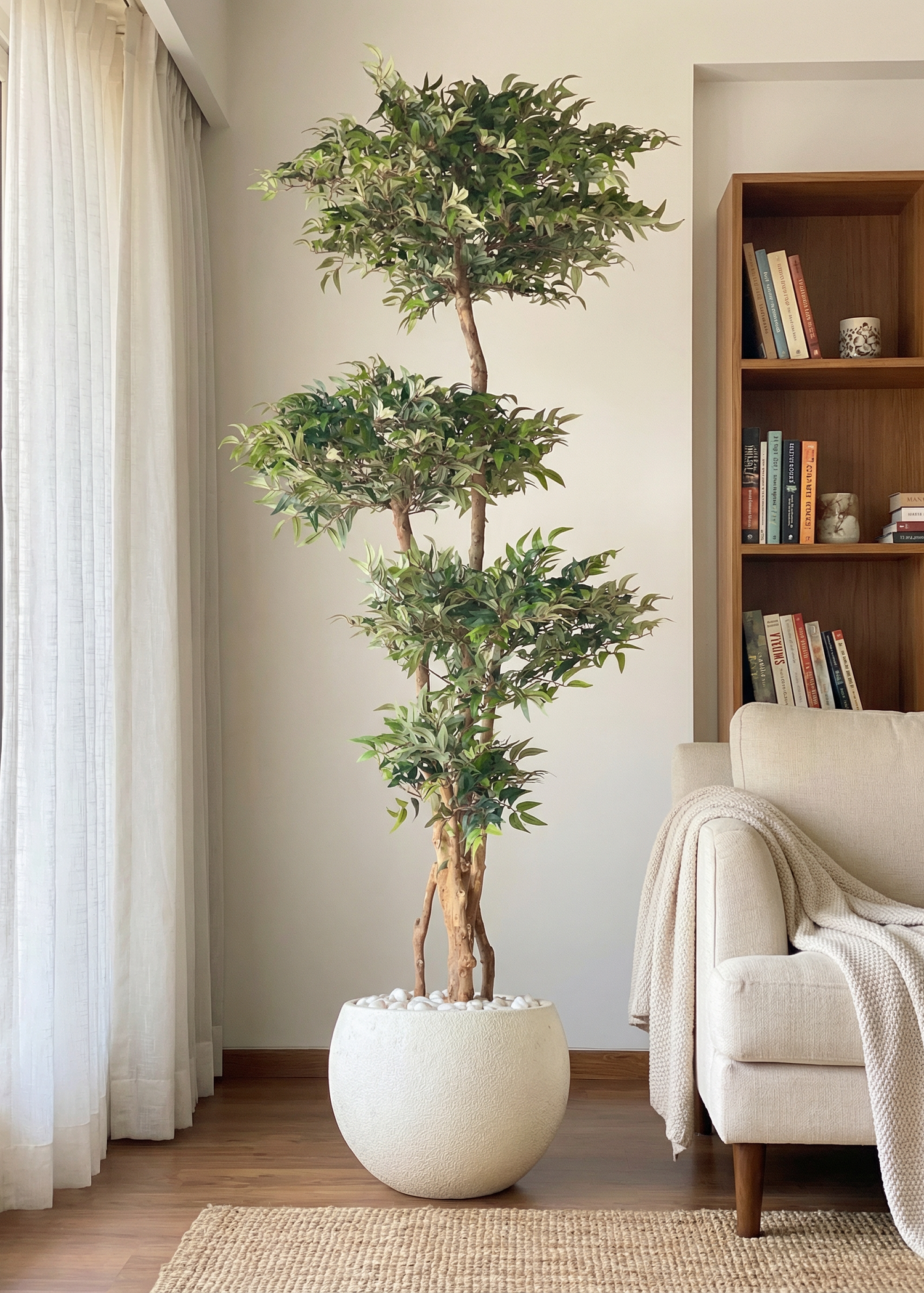 Artificial Ruscus Lush Plant - 6 Feet