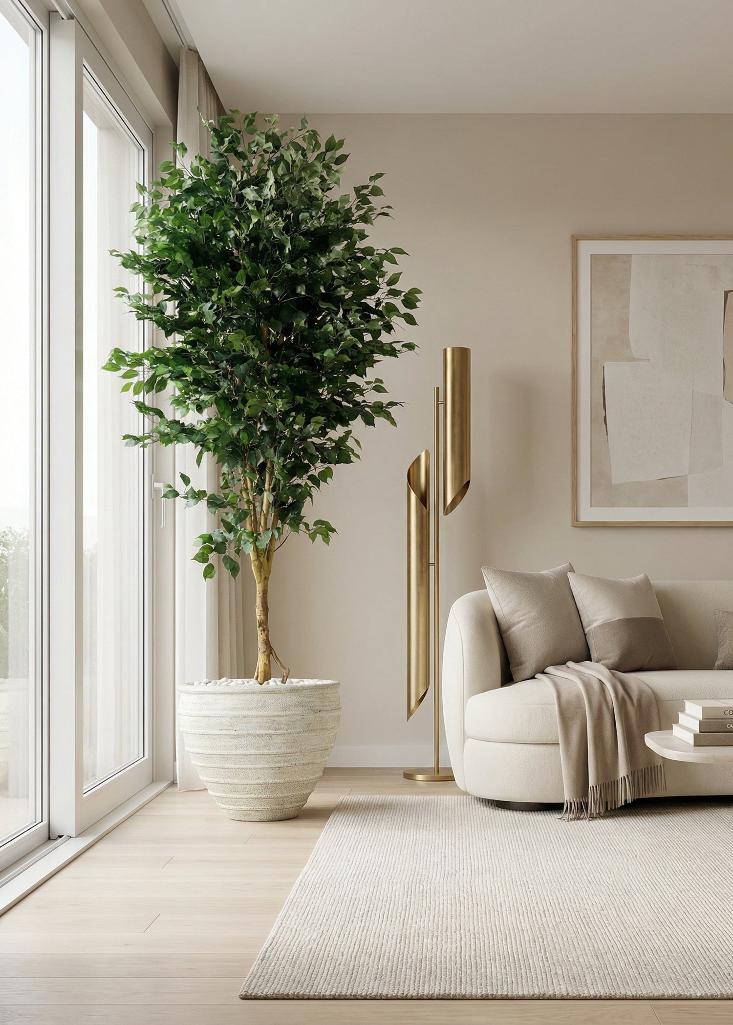 Artificial Grand Ficus Plant - 8.5 Feet