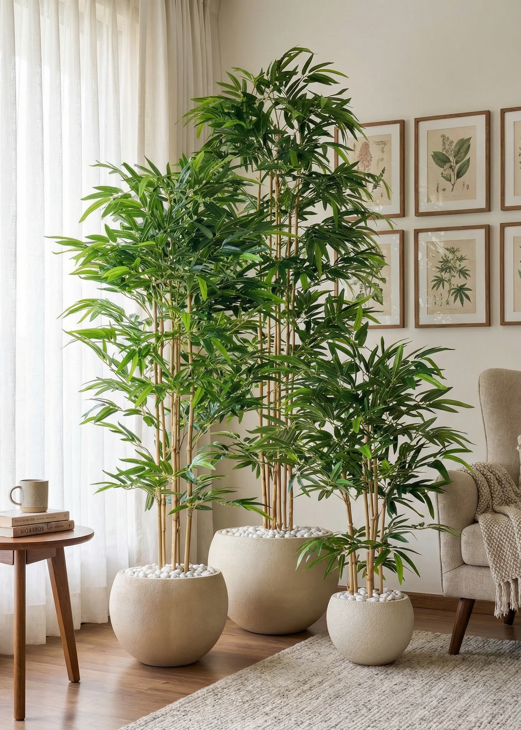 Artificial Bamboo Bliss Plant - 4 Feet