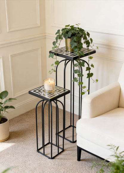 Belgrade Square Tables - Set Of 2