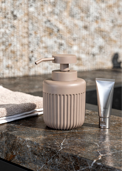 Ripple Soap Dispenser - Brown