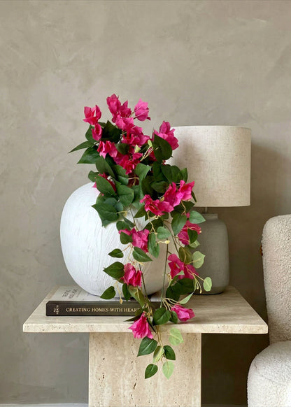 Artificial Pink Hanging Bougainvillea Plant - 2.5 Feet