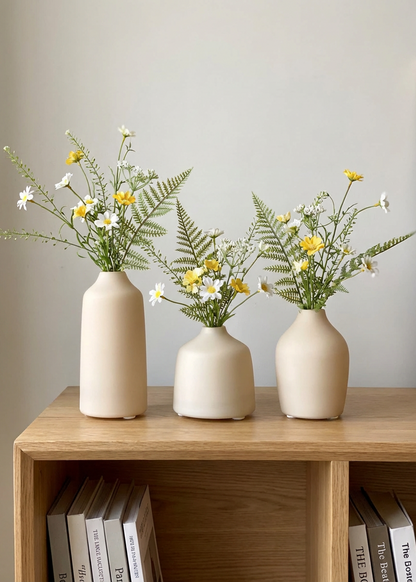 Elma Glass Vase - (Set of 3)