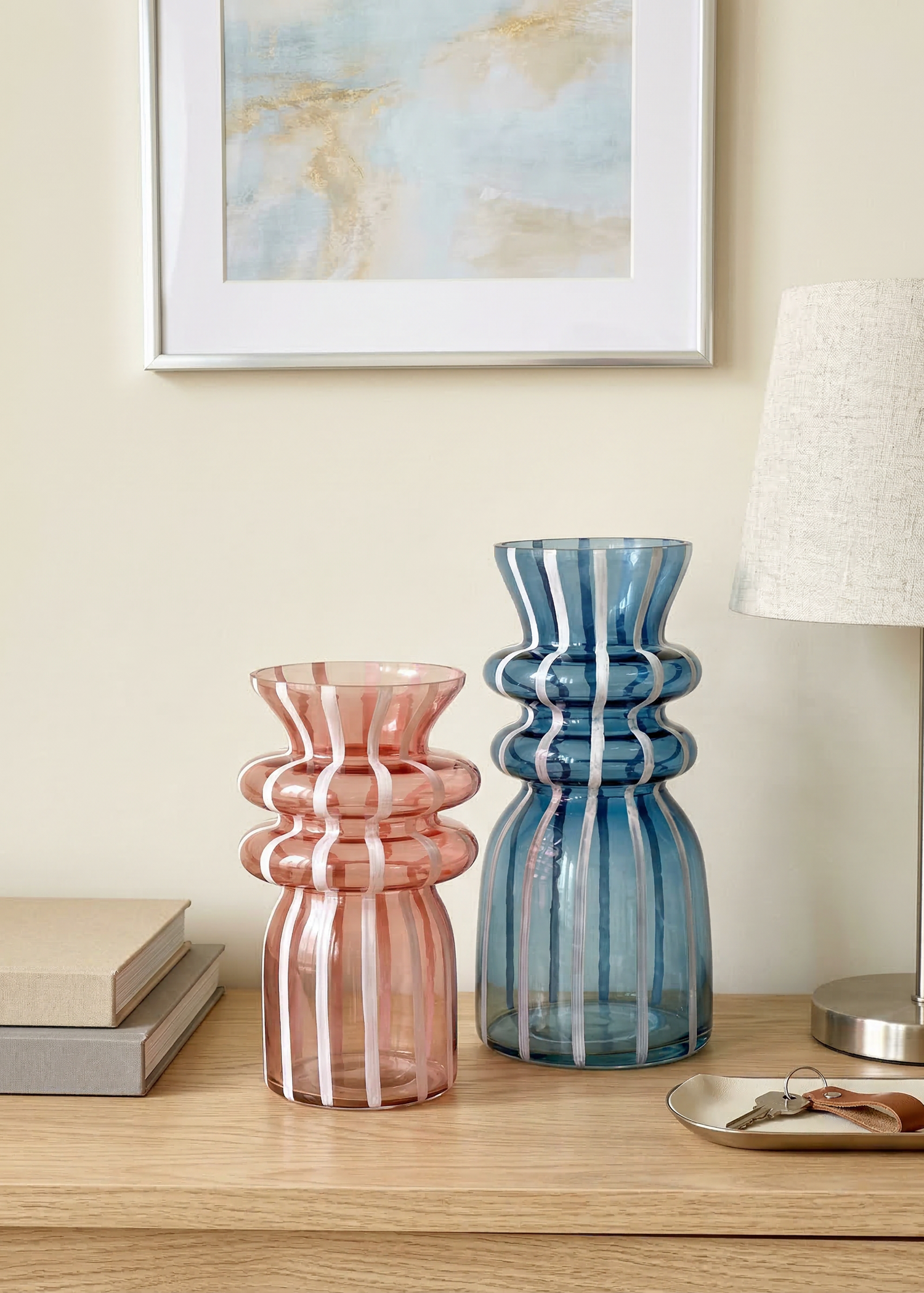 Bellora Strip Glass Vase - Medium