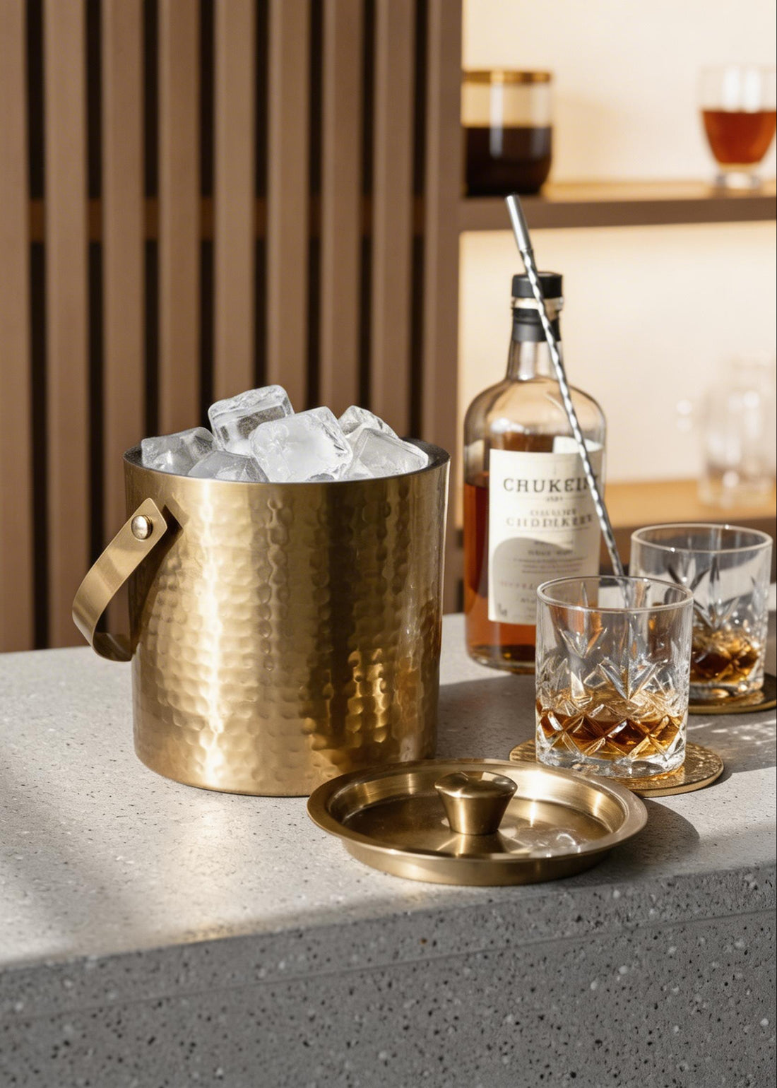 Manor Ice Bucket - Gold