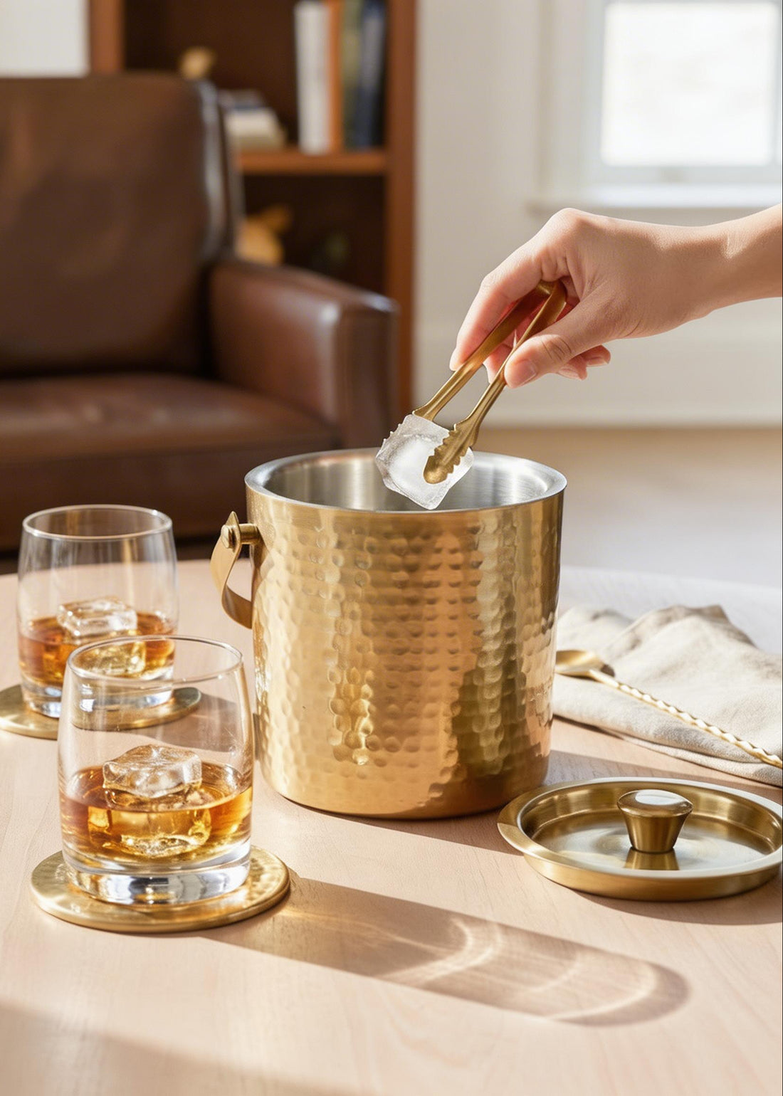 Manor Ice Bucket - Gold