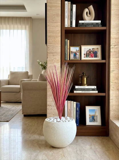 Artificial Purple Pampas Bunch - 2 Feet