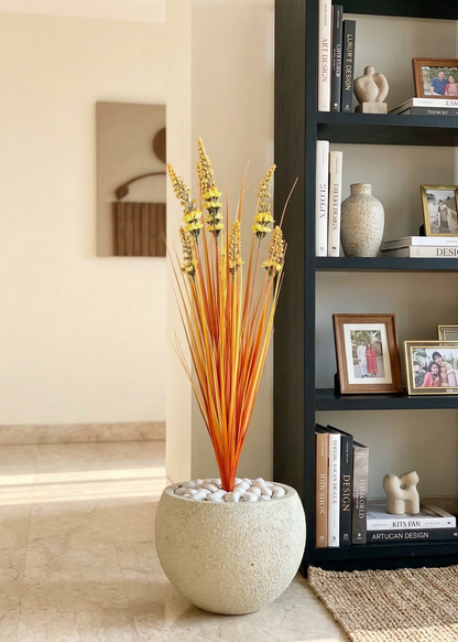Artificial Dawn Foxtail Pampas Bunch - 3 Feet