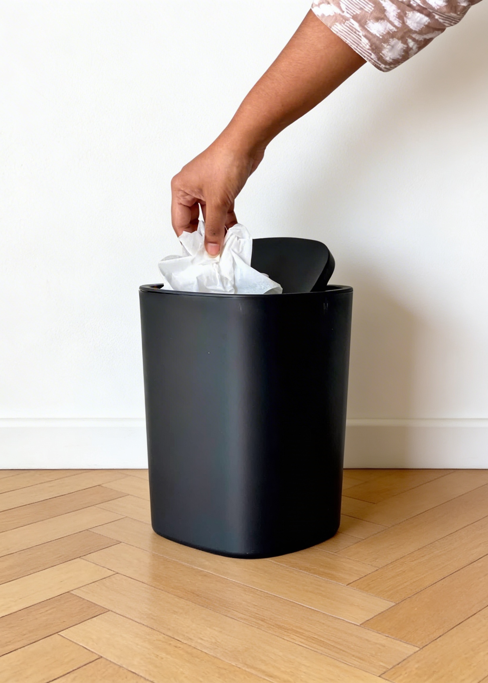 Elixir Dustbin - Black (8L)