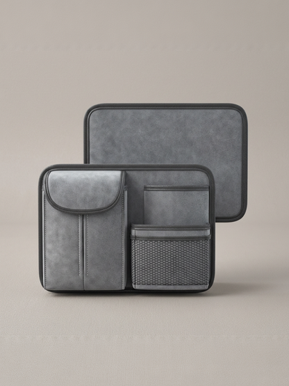 Car Back Seat Organizer - Grey