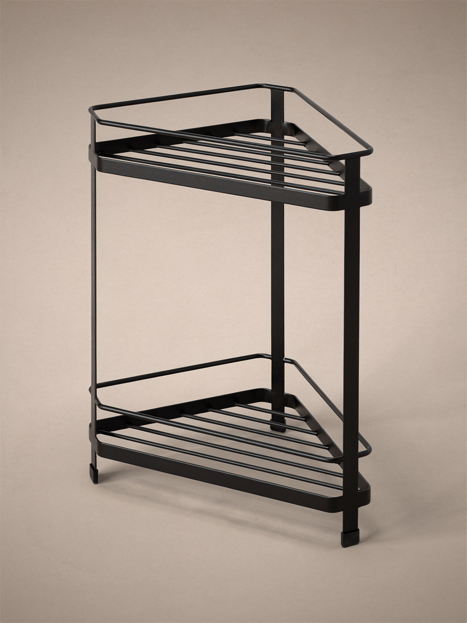 Corner Countertop Shelf - Black