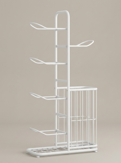 SportsNest Pro Organizer Rack_White