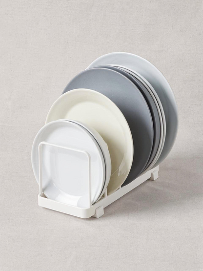Multi-Layer Plate Rack - White