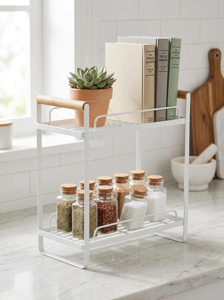 2-Tier Countertop  Organizer Rack