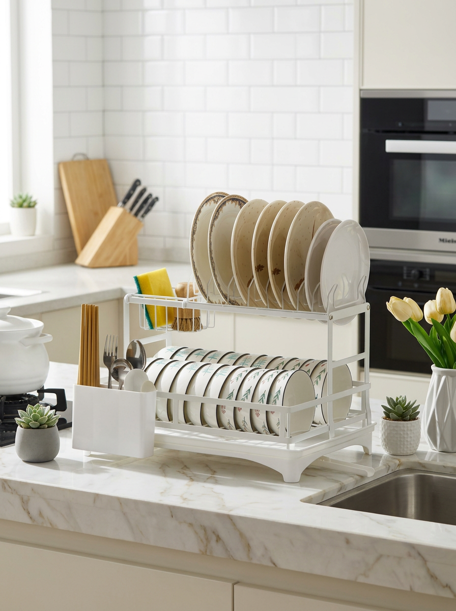 2-Tier Dish Rack