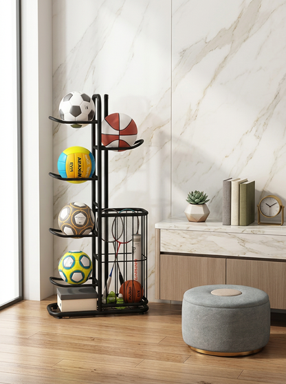 SportsNest Pro Organizer Rack_ Black