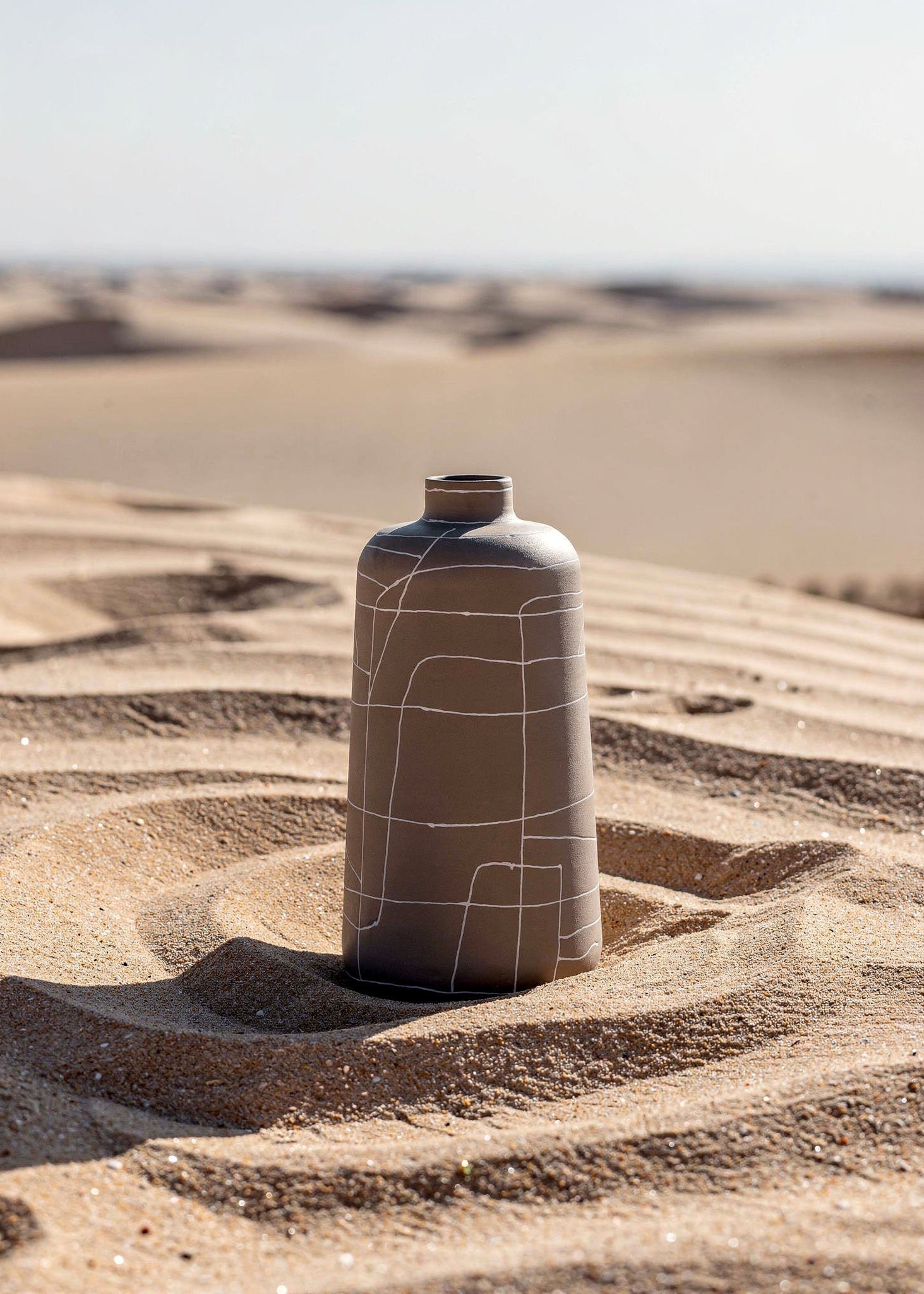 Dune Terra Vase - Beige (Small)